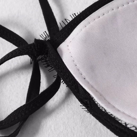 Beach Bunny Micro Powder Lace Overlay Bikini - Picture 7 of 9